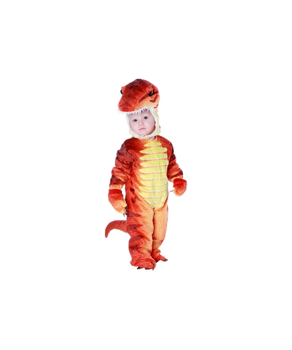 Underwraps UR26025SM T Rex Dinosaur Boys Halloween Costume