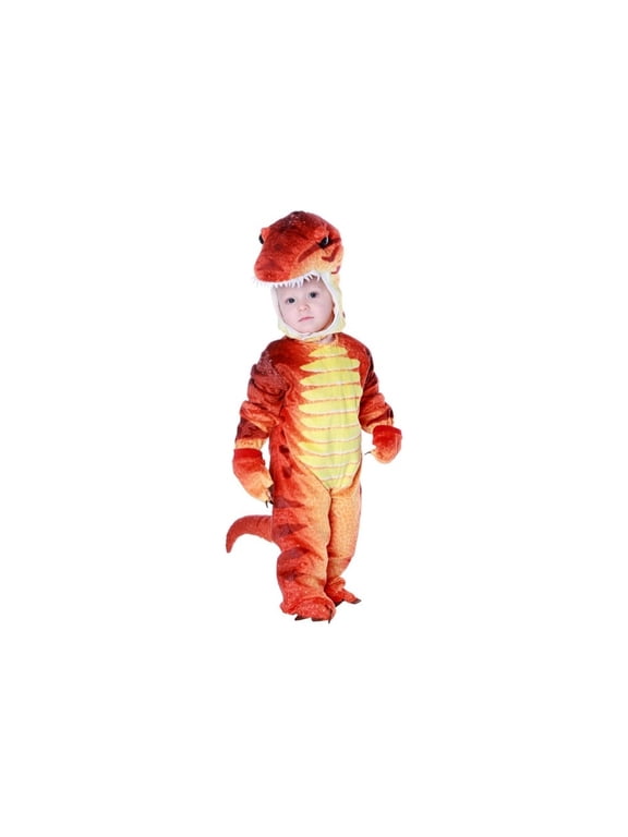 Underwraps UR26025SM T Rex Dinosaur Boys Halloween Costume