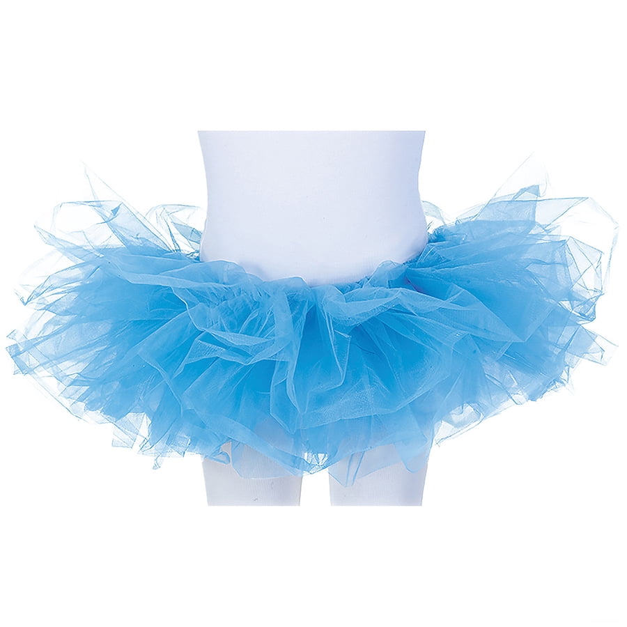 Underwraps UR26068 Neon Tutu Child Costume Accessory, Blue
