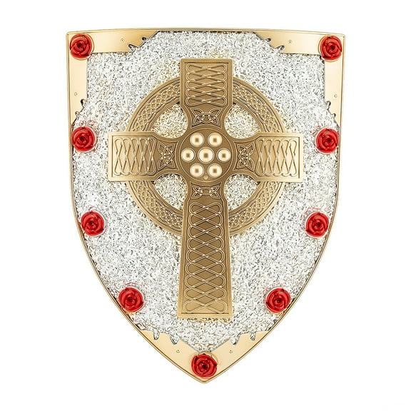 Underwraps UR30234 Gold & Silver Shield