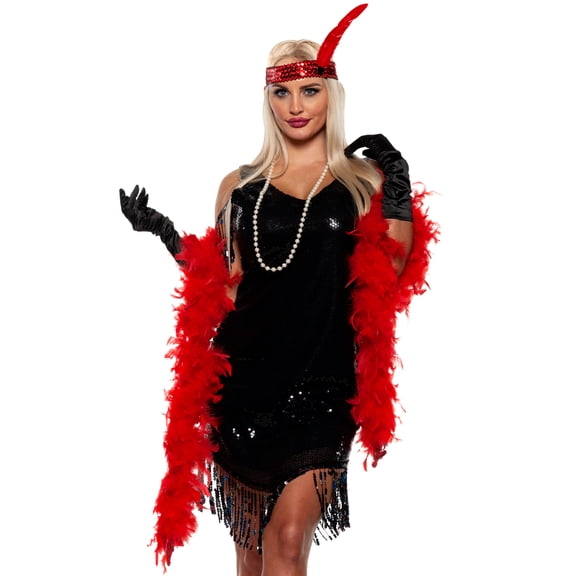 Underwraps Flapper Accessory Kit, Red