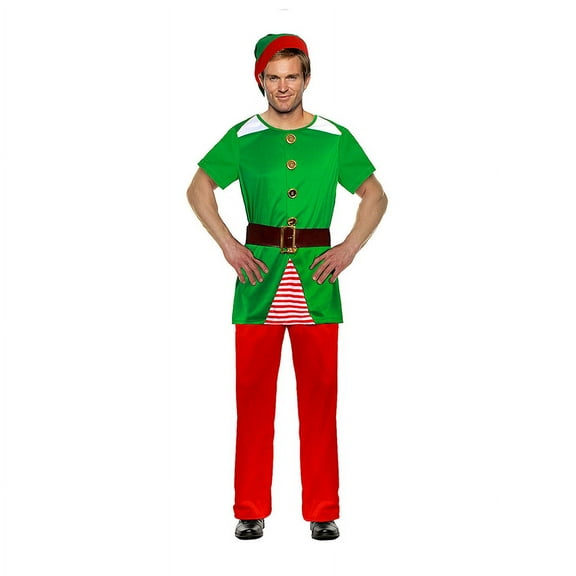 Adults Short Sleeve Elf Costume