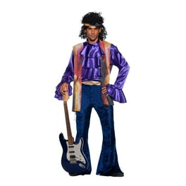 Hippie Disguise Set Adult Black Hippie Disguise Set Adult Black