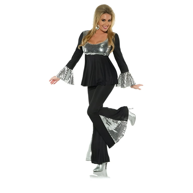 Underwraps Disco 70s Womens Costume Dress