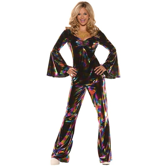 Underwraps Women's Disco Diva Costume - Size Medium