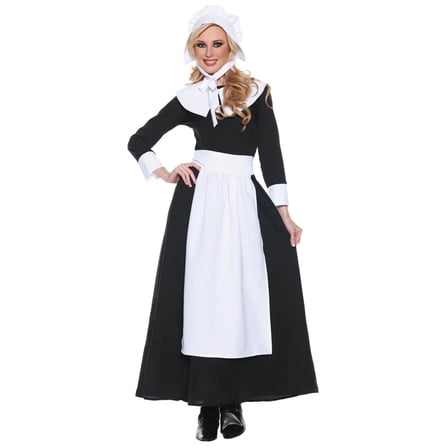 Pilgrim Women's Halloween Fancy-Dress Costume for Adult, L