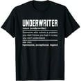 Underwriter Definition Design Insurer Underwriters Noun TShirt