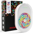 thumbnail image 1 of Undetectable Mouse Mover, Patented, Designed, Engineered, Packaged in USA, Jiggler with Random Movement, Activity and Timer Settings, Glow Ring, and 3D Hologram Design - Glass, 1 of 11