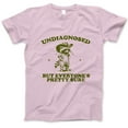 thumbnail image 1 of Undiagnosed But Everyone's Pretty Sure T-Shirt – Funny Raccoon Cowboy Graphic Tee, Sarcastic Humor Shirt for Men, Women & Friends, 1 of 7
