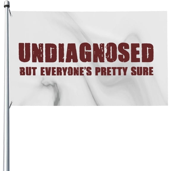 Undiagnosed but everyones pretty sure Flags For Outside,All Weather 3x5ft Outdoor Flag for Garden Yard Banner Outdoor Decorative Sign