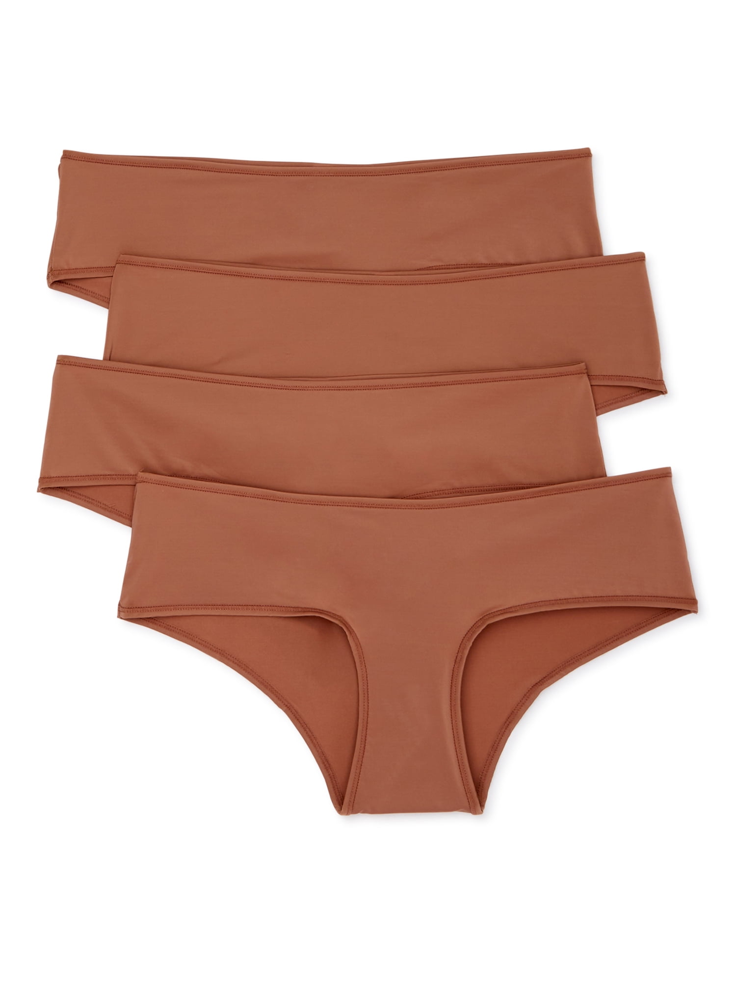 Women's Classic Microfiber Hipster Panties, 4Pack
