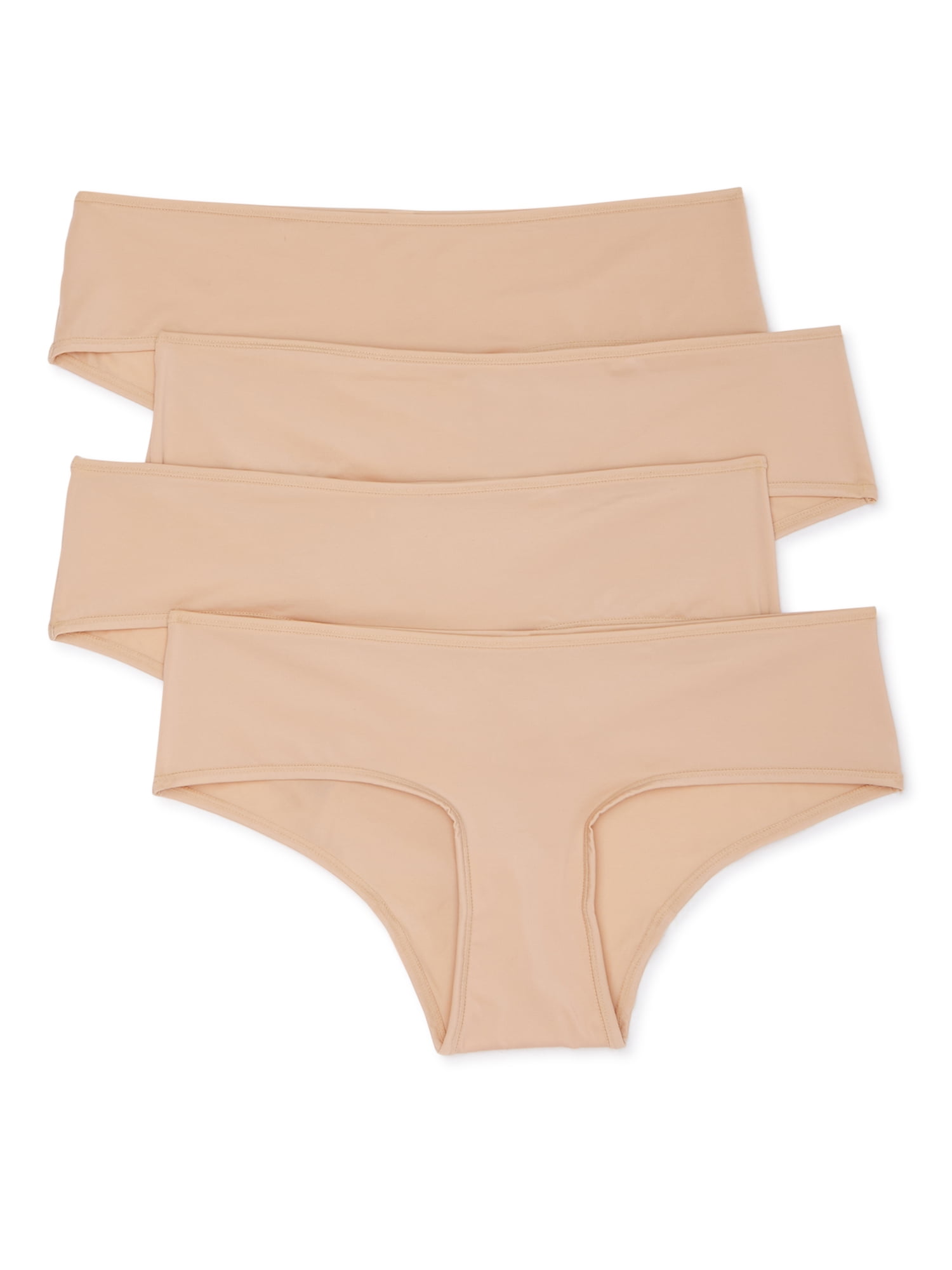 Women's Classic Microfiber Hipster Panties, 4Pack