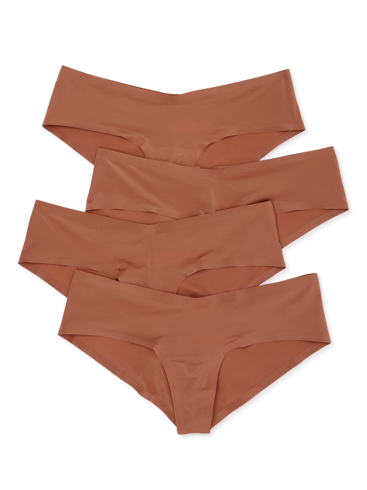 NEW Microfiber No-Show Hipster Panty in Nude