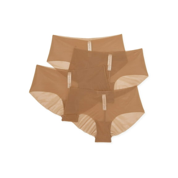 Undies.com Women's Sheer Hipster Panties, 4-Pack