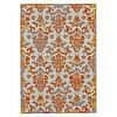 thumbnail image 1 of Undira Bright Contemporary Print, Bright Orange/Yellow 2ft-2in x 4ft Accent Rug, 1 of 2