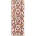 thumbnail image 1 of Undira Bright Contemporary Print, Orange/Ivory 2ft-10in x 7ft-10in, Runner, 1 of 1