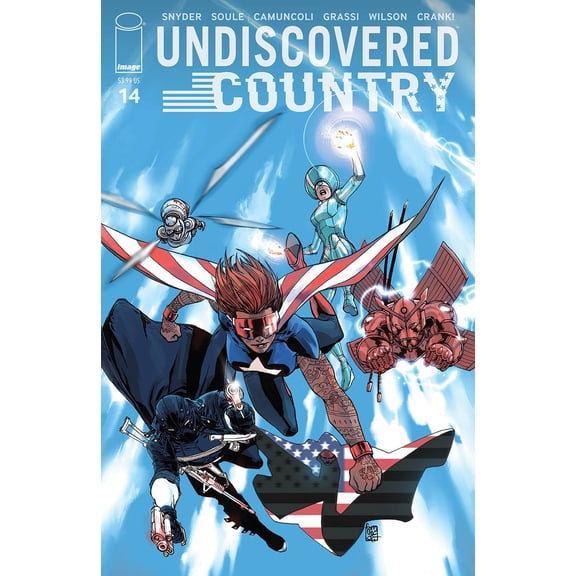 Undiscovered Country #14 Cvr A Camuncoli (mr) Image Comics Comic Book