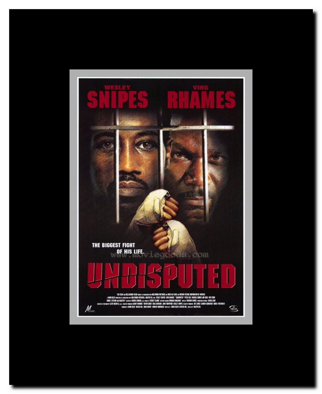 Undisputed Framed Movie Poster