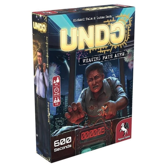 Undo 600 Seconds Interactive Strategic Board Game Pegasus Spiele 18176E