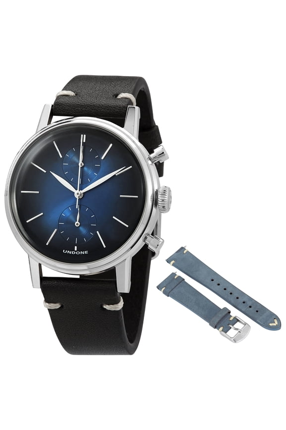 Chronograph Quartz Blue Dial Men's Watch MST-MCRY-SLV-ST