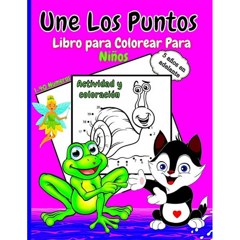Une Los Puntos Libro para Colorear Para Niños : Actividades
