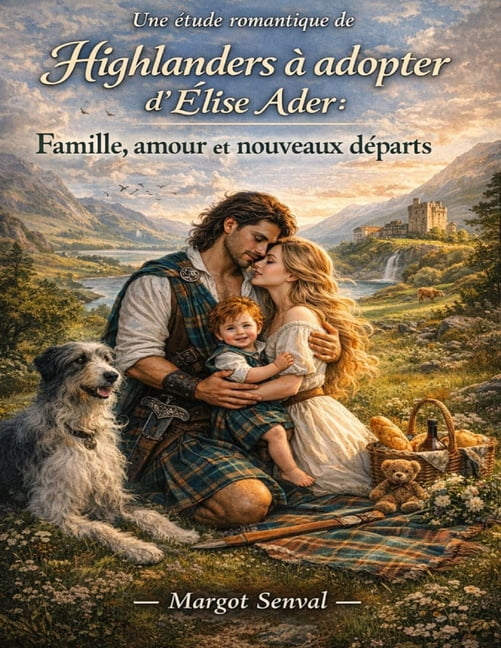 Une Ã©tude romantique de Highlanders Ã  adopter d'Ãlise Ader: Famille, amour et nouveaux dÃ©parts, (Paperback)