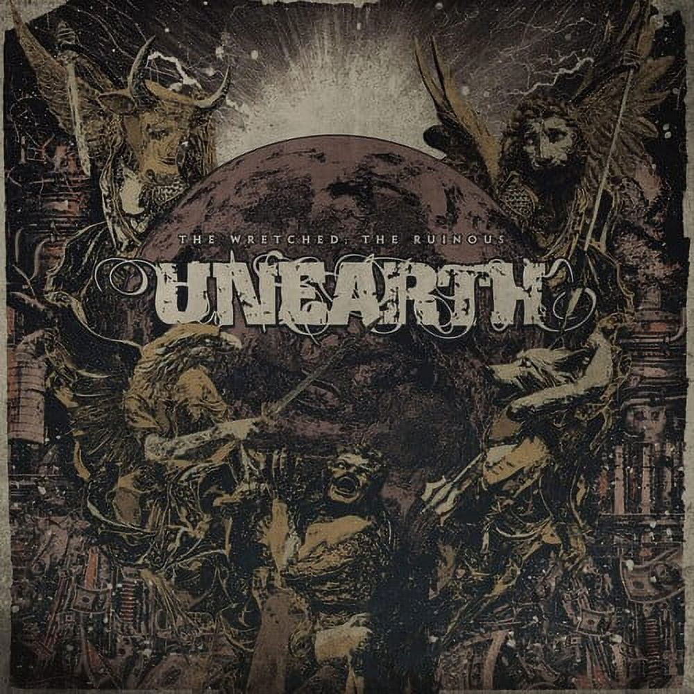 Unearth - The Wretched; The Ruinous - Ltd Transparent Red Vinyl - Music ...