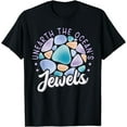 thumbnail image 1 of Unearth the Ocean's Jewels Beach Combing Beachcomber Funny Creative Graphic T-Shirt, 1 of 3