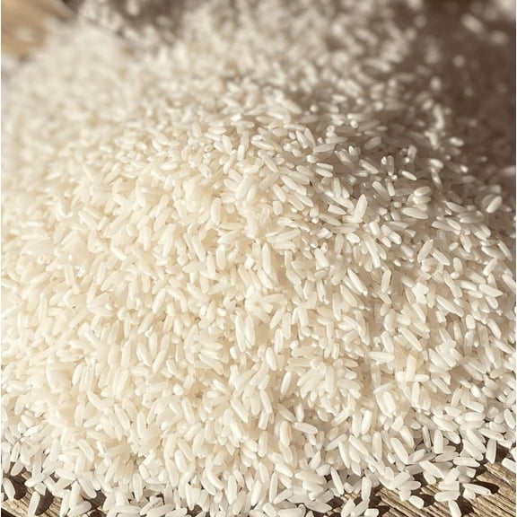 Unearthed White Long Grain Rice, Gluten Free, Non-GMO, Kosher, Vegan, 50 lbs