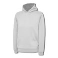 thumbnail image 1 of Uneek - Childrens/Kids Hooded Sweatshirt/Jumper - 50% Polyester 50% Cotton - White - Size 5/6 YRS, 1 of 1