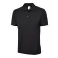 thumbnail image 1 of Uneek - Childrens/Kids Poloshirt - 50% Polyester 50% Cotton - Black - Size 9/10 YRS, 1 of 1