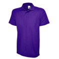 thumbnail image 1 of Uneek - Childrens/Kids Poloshirt - 50% Polyester 50% Cotton - Purple - Size 2 YRS, 1 of 1