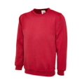 thumbnail image 1 of Uneek - Childrens/Kids Sweatshirt/Jumper - Red - Size 7/8 YRS, 1 of 1