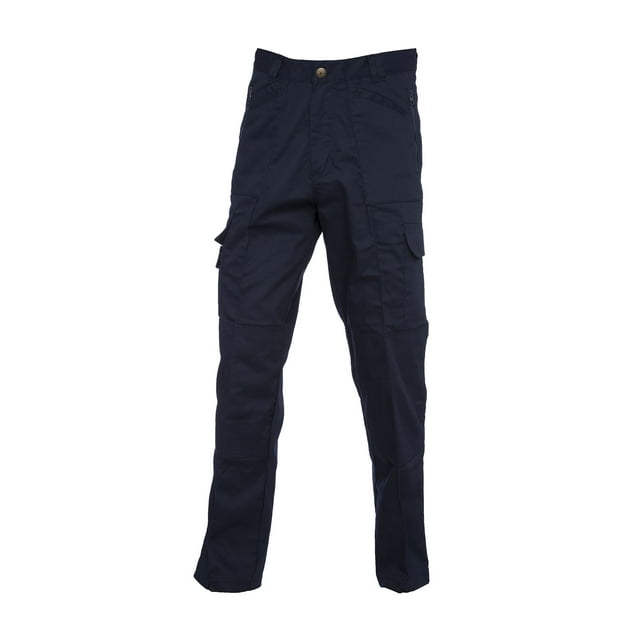 Uneek - Unisex Action Trouser Regular - Fabric: 245 GSM/7 oz - Navy - Size 36