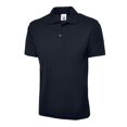 thumbnail image 1 of Uneek - Unisex Active Poloshirt - 50% Polyester 50% Cotton - Navy - Size S, 1 of 1