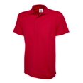 thumbnail image 1 of Uneek - Unisex Active Poloshirt - 50% Polyester 50% Cotton - Red - Size XL, 1 of 1