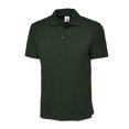 thumbnail image 1 of Uneek - Unisex Classic Poloshirt - 50% Polyester 50% Cotton - Bottle Green - Size M, 1 of 1