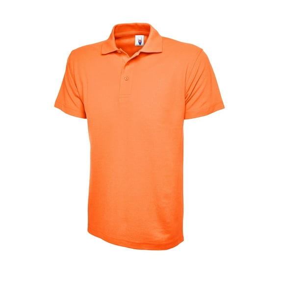Uneek - Unisex Classic Poloshirt - 50% Polyester 50% Cotton - Orange - Size XL