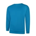 thumbnail image 1 of Uneek - Unisex Classic Sweatshirt/Jumper - 50% Polyester 50% Cotton - Sapphire Blue - Size S, 1 of 1