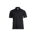 thumbnail image 1 of Uneek - Unisex Eco-friendly Polo Shirt - 50% Recycled Polyester 30% Recycled Cotton 20% Organic Cotton - Black - Size 4XL, 1 of 1