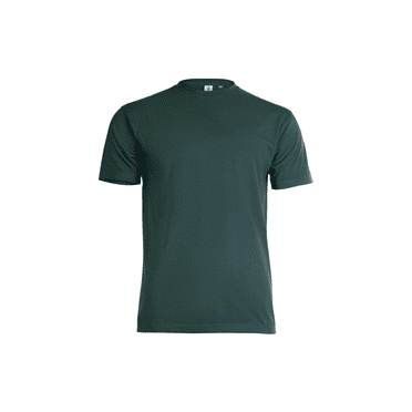 Uneek - Unisex Eco-friendly T Shirt - 75% Organic Cotton 25% Recycled Cotton - Bottle Green - Size XS