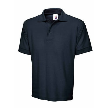 Uneek - Unisex Poloshirt - Reactive Dyed - Navy - Size S