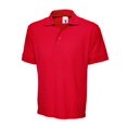 thumbnail image 1 of Uneek - Unisex Poloshirt - Reactive Dyed - Red - Size 2XL, 1 of 1