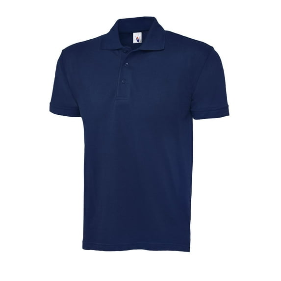 Uneek - Unisex Premium Poloshirt - 50% Polyester 50% Cotton - French Navy - Size XS