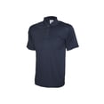 thumbnail image 1 of Uneek - Unisex Processable Poloshirt - 100% Polyester Pique Knit Fabric - Navy - Size S, 1 of 1