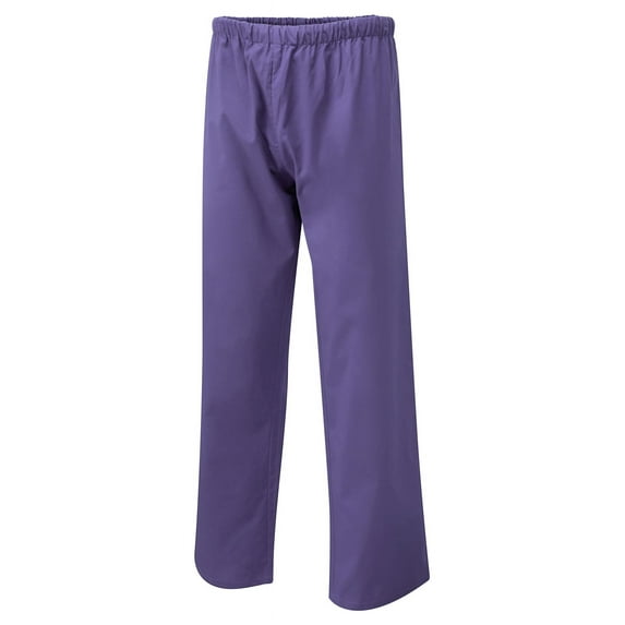 Uneek - Unisex Scrub Trouser - 65% Polyester 35% Cotton - Purple - Size M
