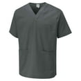 thumbnail image 1 of Uneek - Unisex Scrub Tunic - 65% Polyester 35% Cotton - Convoy Grey - Size 2XL, 1 of 1