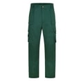 thumbnail image 1 of Uneek - Unisex Super Pro Trouser Regular - 65% Polyester - Bottle Green - Size 34, 1 of 1