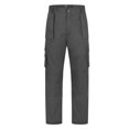thumbnail image 1 of Uneek - Unisex Super Pro Trouser Regular - 65% Polyester - Grey - Size 28, 1 of 1