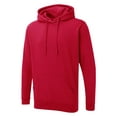 thumbnail image 1 of Uneek - Unisex The UX Hoodie - Reactive Dyed - Red - Size 5XL, 1 of 1